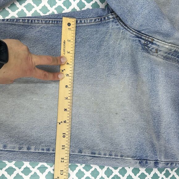 Levi's 468 Jeans 38x30 Relaxed Straight-Leg Faded 90's VINTAGE - Picture 16 of 16